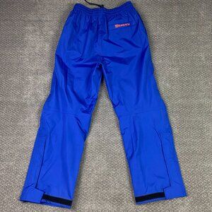Husqvarna Waterproof Pants Men's Medium Blue Rain 100% Waterproof Outdoor Snow